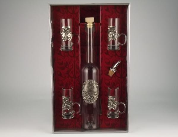 Набор для водки 6 предметов "50 лет"