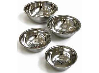 Миска из нержав. стали глубокая 18 см