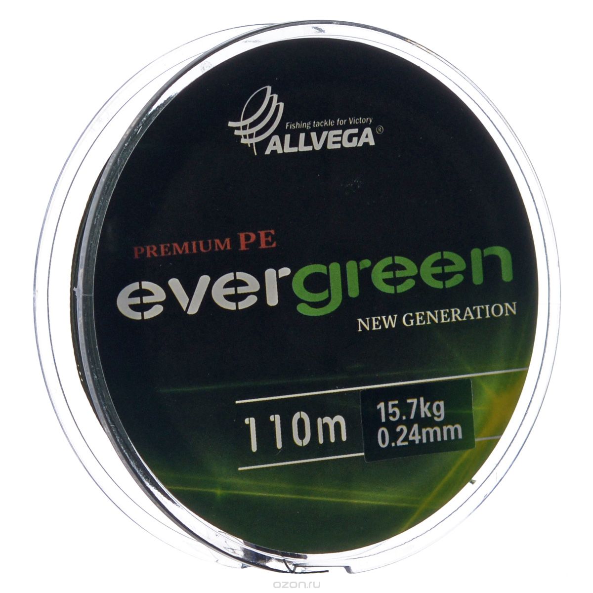 Леска плетеная "Evergreen", 110м