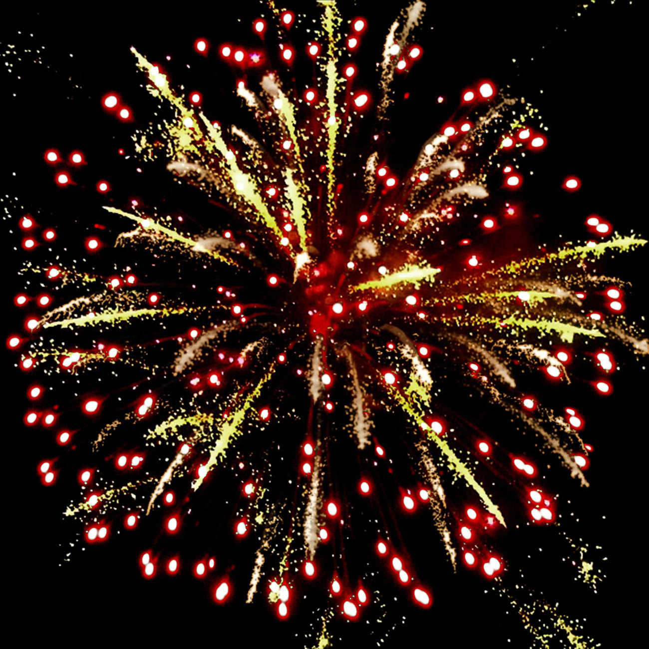 Батарея салютов Maxem, "Golden Col." 25 залп. (1/4)